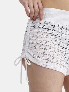 No Boundaries - Crochet Swim Coverup Shorts, Women's